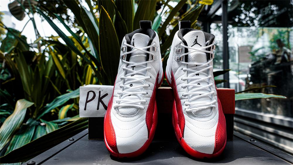 PK GOD Jordan 12 Retro Cherry RETAIL MATERIALS READY TO SHIP